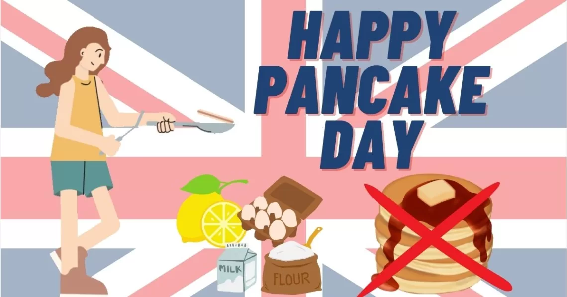 Pancake day in Britain